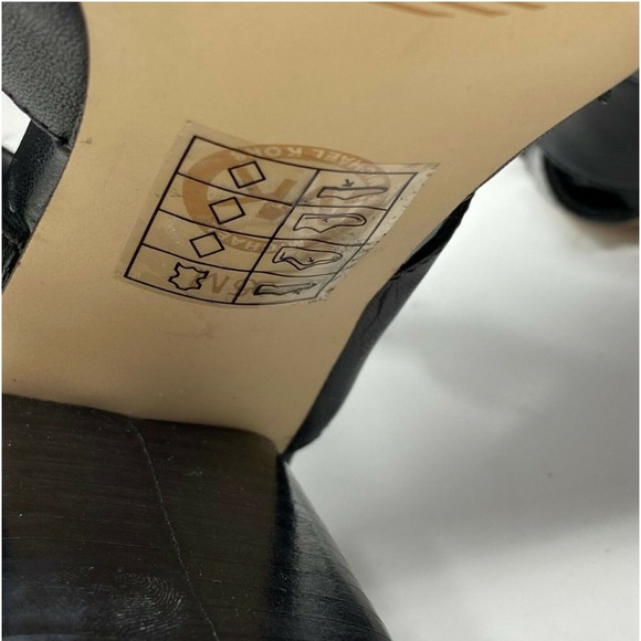 EUC MICHAEL Michael Kors Dixon Block Heel Sandals Size 5 - Picture 8 of 10